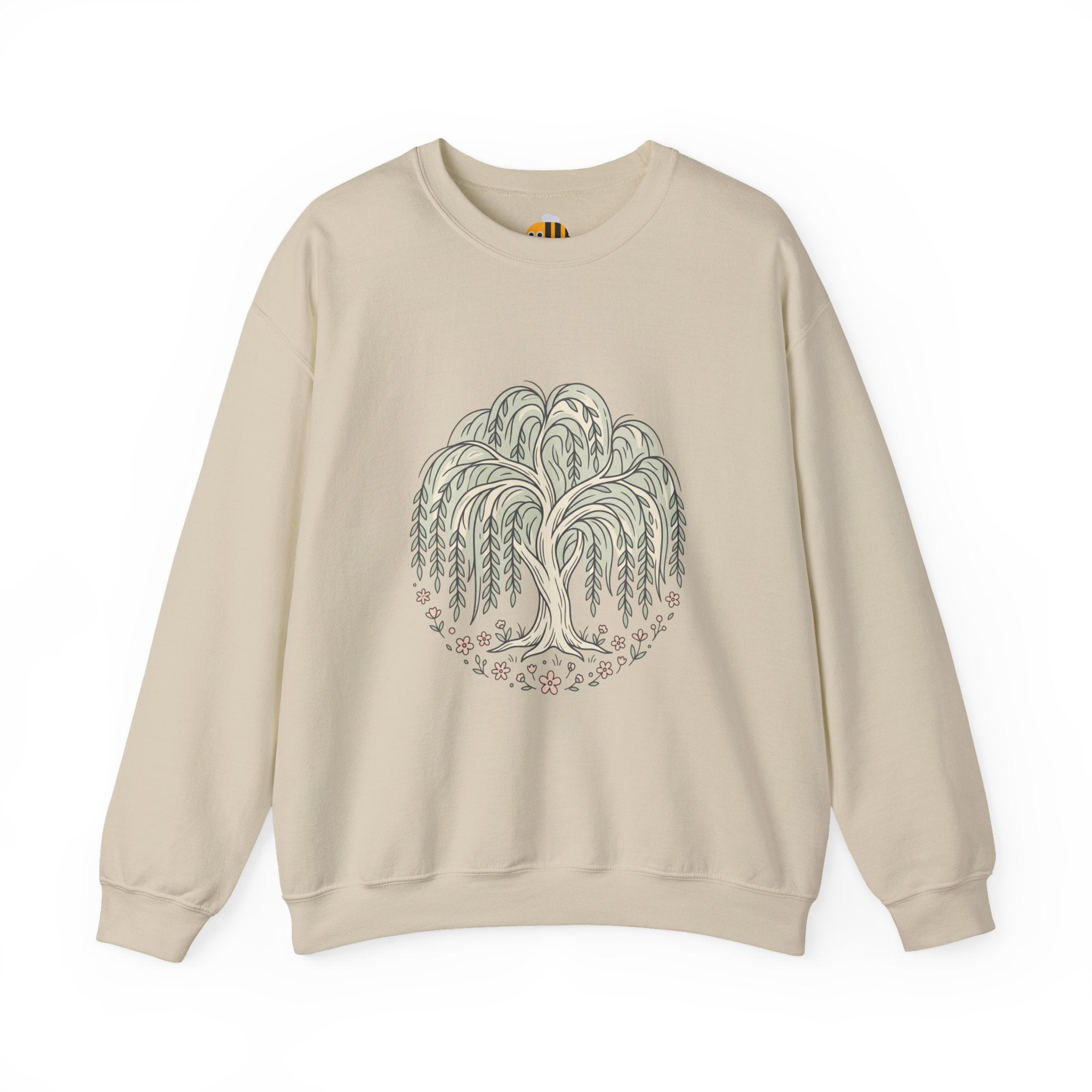 Unisex Willow Tree Illustration Sweatshirt