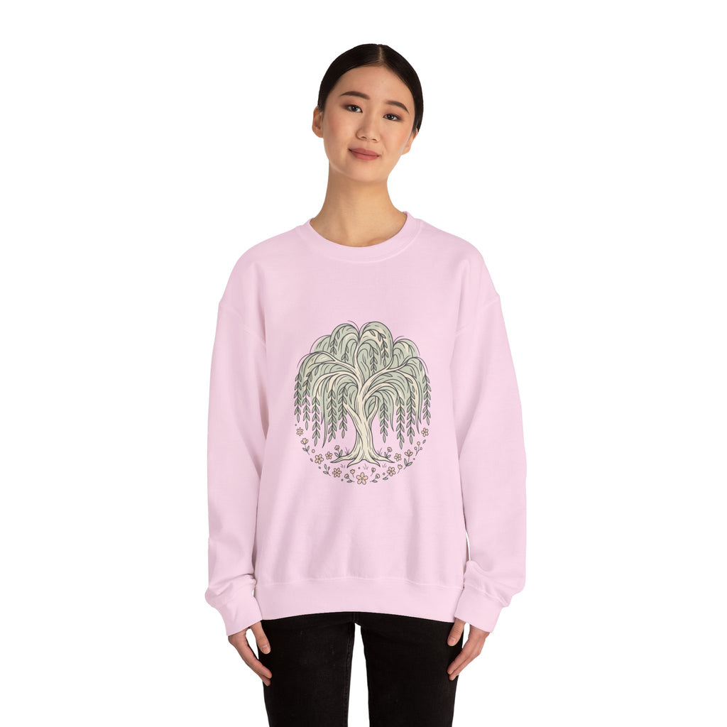 Unisex Willow Tree Illustration Sweatshirt