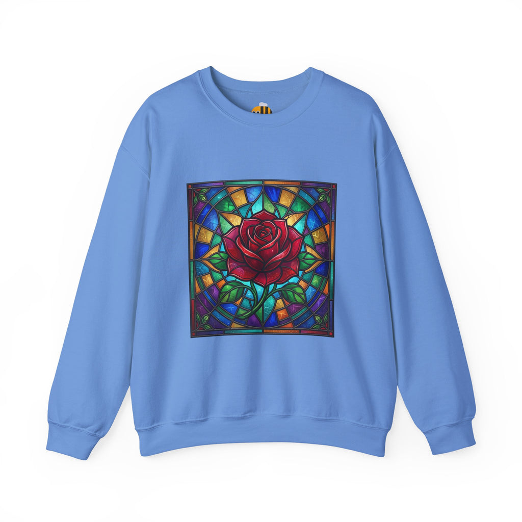 Unisex Red Rose Sweatshirt