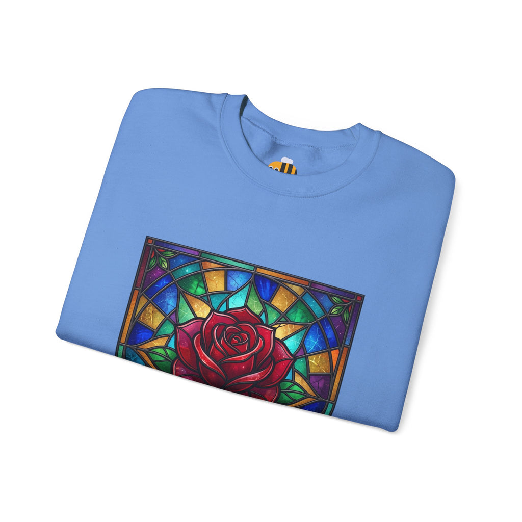 Unisex Red Rose Sweatshirt