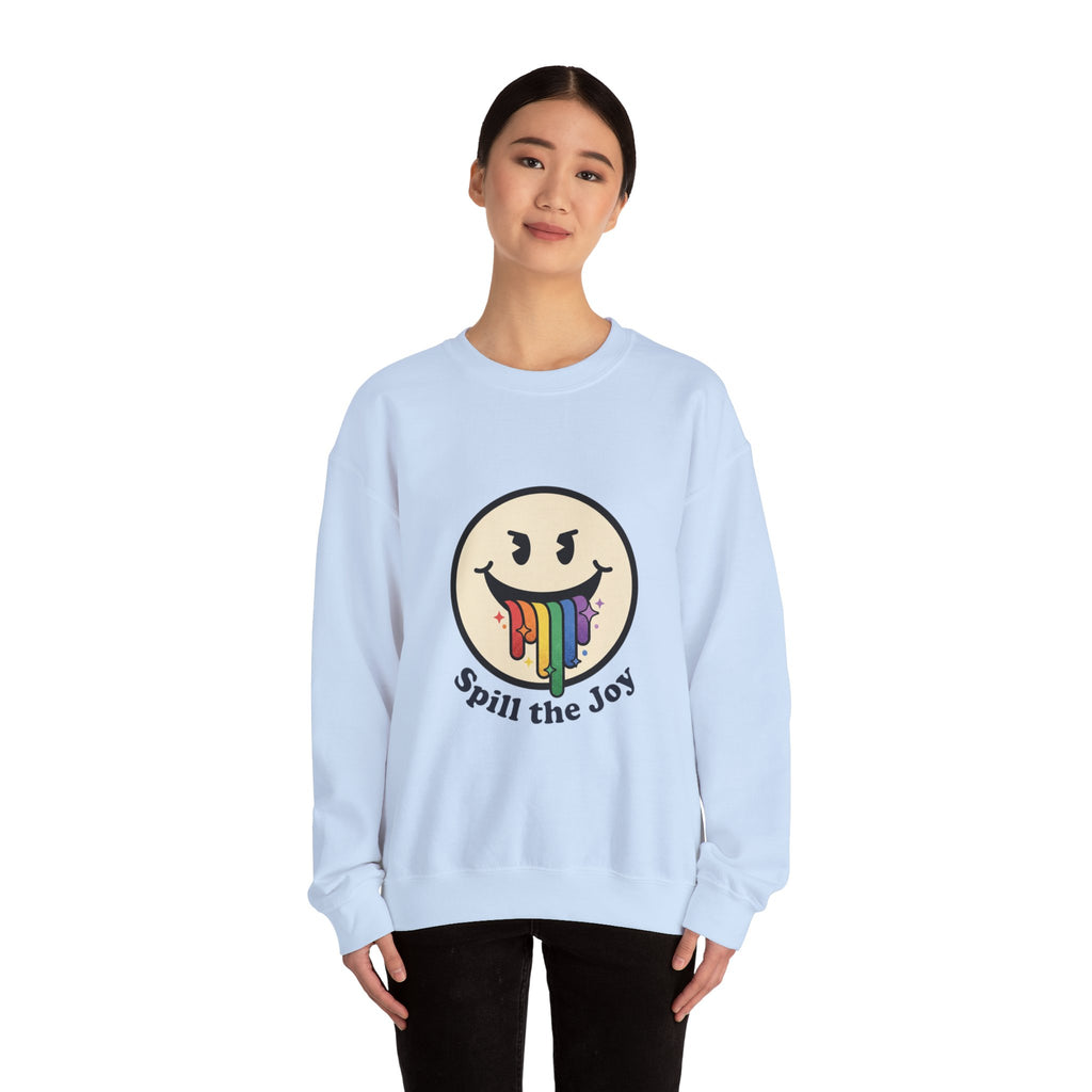 Unisex Rainbow Smiley Sweatshirt