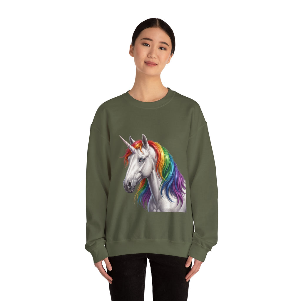 Unisex Rainbow Unicorn Sweatshirt